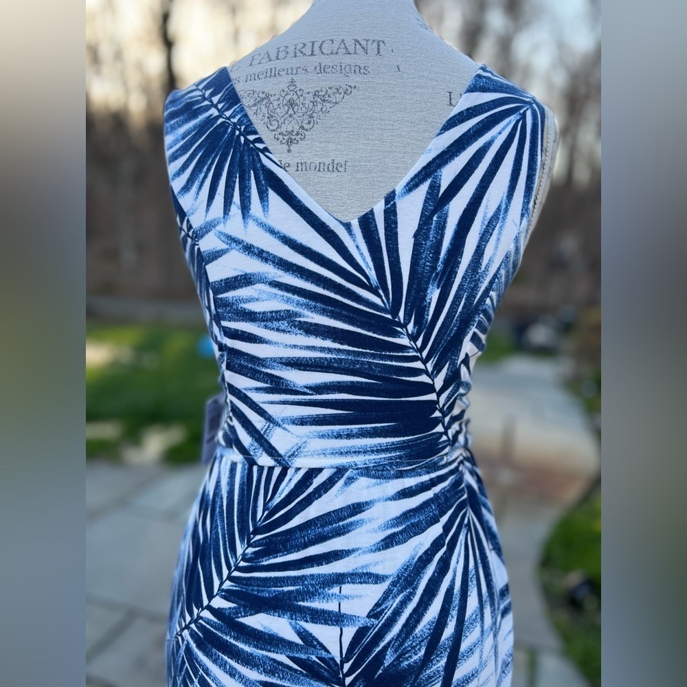 NWT SOHO APPAREL LTD Front Tie Maxi Dress Sz S - Picture 4 of 5